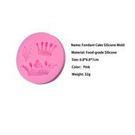 IVYRISE Silicone Cake Mould Decoration Non Stick Fondant Cookie Baking Mold DIY Soap Molds Pan N36