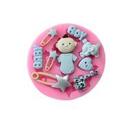 IVYRISE Silicone Cake Mould Decoration Non Stick Fondant Cookie Baking Mold DIY Soap Molds Pan N37