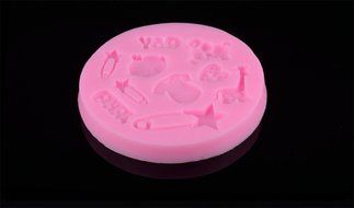 IVYRISE Silicone Cake Mould Decoration Non Stick Fondant Cookie Baking Mold DIY Soap Molds Pan N40