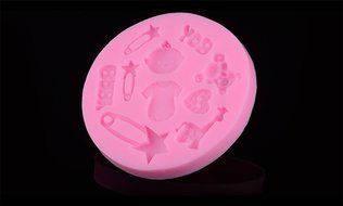IVYRISE Silicone Cake Mould Decoration Non Stick Fondant Cookie Baking Mold DIY Soap Molds Pan N41