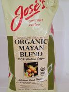 Jose's Whole Bean Coffee, 2lb 8 oz/40 oz 100% Certified USDA Organic Mayan Blend 100% Arabica Coffee