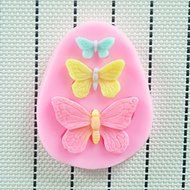 WilsonBaking Love Collection - Butterfly Decorations Mold Wedding Decor Molding Silicone Fondant Lace Molds Serie...