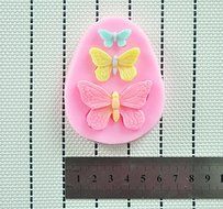 WilsonBaking Love Collection - Butterfly Decorations Mold Wedding Decor Molding Silicone Fondant Lace Molds Serie... N2