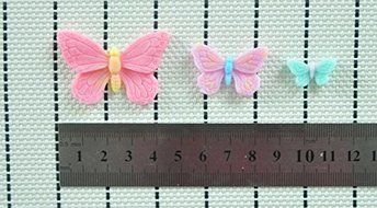 WilsonBaking Love Collection - Butterfly Decorations Mold Wedding Decor Molding Silicone Fondant Lace Molds Serie... N4