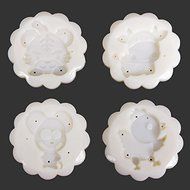 12 Zodiac Moon Cake Mold Hand Pressure Mould Baking Utensils N2