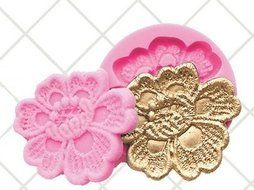 NY CAKE Aurora Lace Silicone Mold, Fondant, Gumpaste , Chocolate
