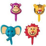 Wilton Jungle Animal Candles