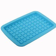 AUCH Rectangle Silicone Waffle Roll-up Maker Pad Mat Cake/Chocolate/Candy Mold Baking Tool, 10&quot; X 7&quot; N2