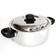 MATBAH Stainless Steel Hot Pot Insulated Food Server Casserole, 3.75-Liter/3.96-Quart N4