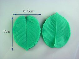 Dealglad Leaf Shape 3d Silicone Cake Press Mold Fondant Sugar Craft Clay Mould DIY Cake Decorating Tool N3
