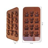 Face Doll Angel Shape Chocolate Silicone Mold Baking Cake Decoration Mould