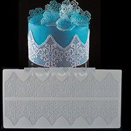 Anyana Giant Styling Silicone Sugarcraft Lace Moulds Cake Decorating Mold Flower Mat