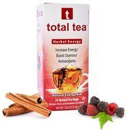 Herbal RED Energy Tea. Dr Recommended Appetite Suppressant. 25 Day Supply. Foil Wrapped for Freshness. 5 All Natural...