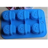 EVTECH(TM) Snowman Style Silicone Gel Non Stick Cake Bread Mousse Biscuit Ice Pudding Mold Chocolate Jelly Candy...