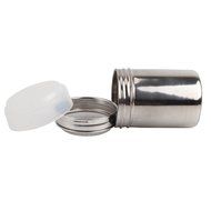 Kitchen Stainless Steel baking Mesh Shaker Icing Sugar Powder Cocoa Flour Pepper Dusting Sifter N2