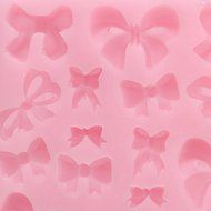 Silicone Bows Cake Mold Cookie Biscuit Jelly Mould N2