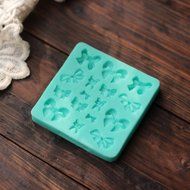 Silicone Bows Cake Mold Cookie Biscuit Jelly Mould N4