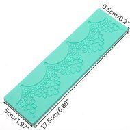 Plum flower Fondant Mold Cake Lace Decoration Silicone Sugercraft N5