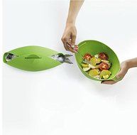 New 2015 New Hot Home Kitchen Microwave Oven Steamer Soft-paste Silicone Folding Bowl Baking Fish Steam Roaster...