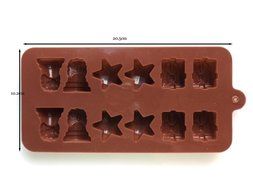 Chocolate Silicone Soap Mold Fondant Cake Decorating Styling Cooking Tools N2