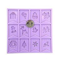 &quot;dipshop Christmas Flag Silicone Mold Fondant Cake Cookie Mould&quot; shopping N4
