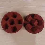 Suziku(TM) Cute House Shape Silicone Cake Chocolate Jelly Mold (House Shape) N2