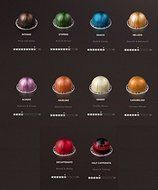 Nespresso Vertuoline - The Initial Sampler Coffee Capsules Pods: One Capsule of Each Coffee Flavor Blend for a...