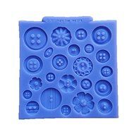 &quot;Silicone Button Cake Sweet Candy Jelly Ice Mold Chocolate Mould Kicthen Baking Decorations Tool&quot; shopping