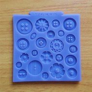 &quot;Silicone Button Cake Sweet Candy Jelly Ice Mold Chocolate Mould Kicthen Baking Decorations Tool&quot; shopping N4