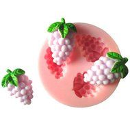 DIY Cake Decorating Fondant Silicone Sugar Craft Mold, Mini Grape N3