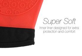 ezBAKERz Silicone Baking Mat/Half Sheet with Free-Bonus Oven/BBQ Mitts/Potholder Professional Bake Set, Non-Stick... N5