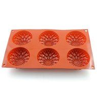 Sunflower Silicone Mold Chocolate Cake Baking Pan DIY Soap Kitchen Cooking Tools N4
