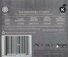 Numi Organic Tea Numi 's Collection, Assorted Full Leaf Tea and Teasan, 18 Count N5