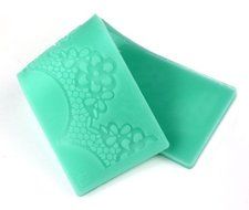 Best (TM) Fashion Green Lace Silicone Mold Cake Decoration Tool for Fondant Cake Cupcake (C)