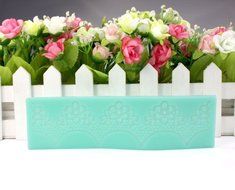 Best (TM) Fashion Green Lace Silicone Mold Cake Decoration Tool for Fondant Cake Cupcake (C) N2