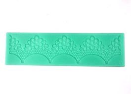 Best (TM) Fashion Green Lace Silicone Mold Cake Decoration Tool for Fondant Cake Cupcake (C) N3