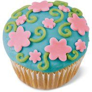 Wilton 1907-1345 Fondant 3-Piece Cutters, Blossom/Leaf, Mini