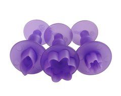 Wilton 1907-1345 Fondant 3-Piece Cutters, Blossom/Leaf, Mini N2