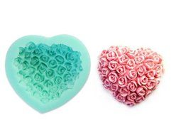 Baking Mould Cake Bread Mold Fondant Cakes Food-grade Silicone Rose Non Stic