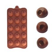 Holds Circle Shaped Fondant Cake Chocolate Pan Candy Soap Silicone Mold Baking Pan Cake Mould Decoration