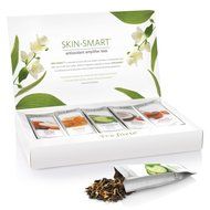 Tea Fort&eacute; SKIN-SMART Single Steeps Loose Leaf Tea Sampler, 15 Single Serve Pouches - Antioxidant Amplifier Teas N2