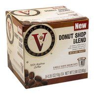 Victor Allen Coffee, Donut Shop Single Serve K-cup, 80 Count (Compatible with 2.0 Keurig Brewers) N6