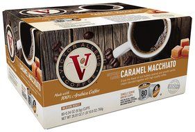 Victor Allen Coffee, Donut Shop Single Serve K-cup, 80 Count (Compatible with 2.0 Keurig Brewers) N17