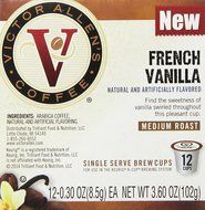 Victor Allen Coffee, Donut Shop Single Serve K-cup, 80 Count (Compatible with 2.0 Keurig Brewers) N24