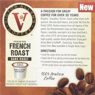 Victor Allen Coffee, Donut Shop Single Serve K-cup, 80 Count (Compatible with 2.0 Keurig Brewers) N41