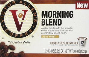 Victor Allen Coffee, Donut Shop Single Serve K-cup, 80 Count (Compatible with 2.0 Keurig Brewers) N47