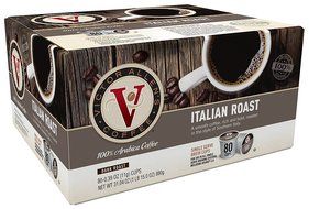 Victor Allen Coffee, Donut Shop Single Serve K-cup, 80 Count (Compatible with 2.0 Keurig Brewers) N57