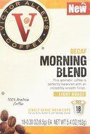 Victor Allen Coffee, Donut Shop Single Serve K-cup, 80 Count (Compatible with 2.0 Keurig Brewers) N64