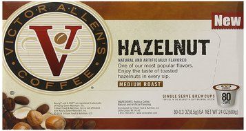 Victor Allen Coffee, Donut Shop Single Serve K-cup, 80 Count (Compatible with 2.0 Keurig Brewers) N75