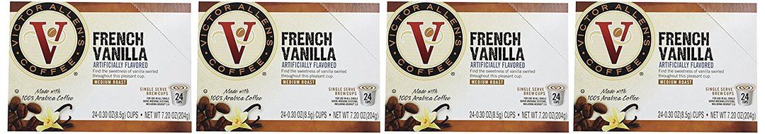 Victor Allen Coffee, Donut Shop Single Serve K-cup, 80 Count (Compatible with 2.0 Keurig Brewers) N102